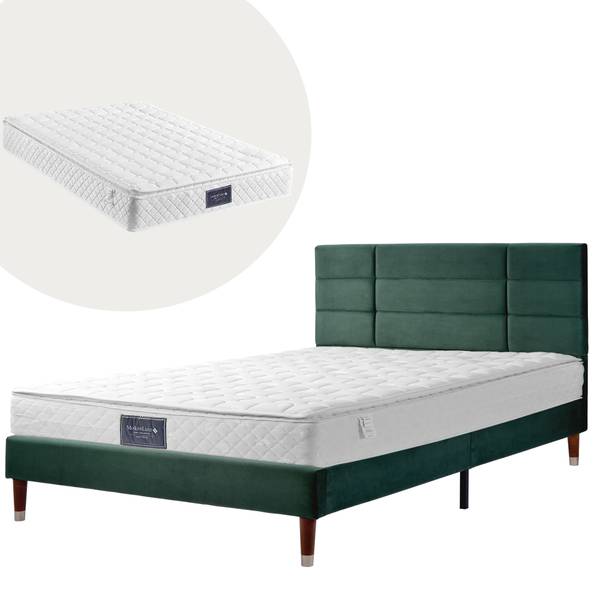 Polsterbett Doppelbett | P - I - 34 Grün