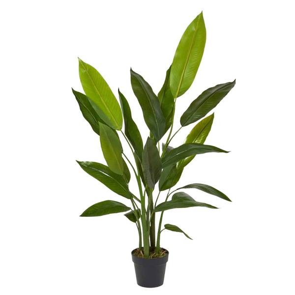 Heliconia Artificielle AP1604 Vert - Polyester - 18 x 140 x 140 cm