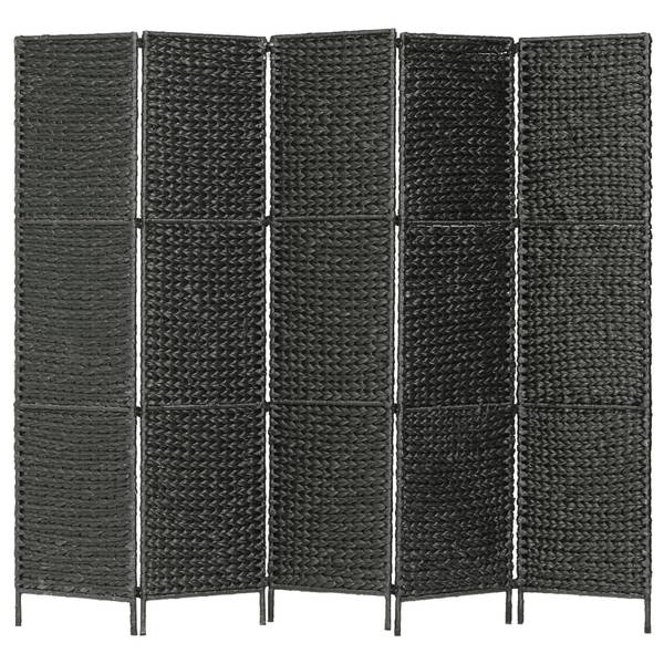 Raumteiler 297331 (5-teilig) Schwarz - Eisen - 193 x 160 x 193 cm