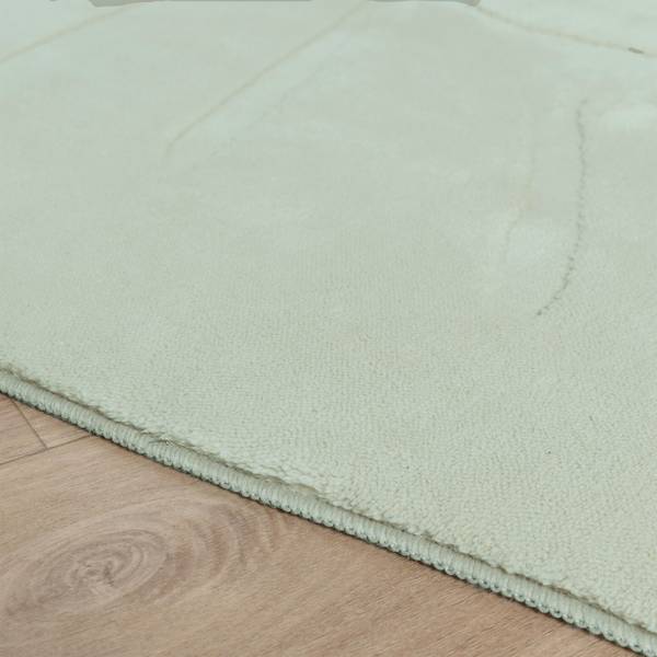 Teppich Coco Leaf Grün - 160 x 230 cm
