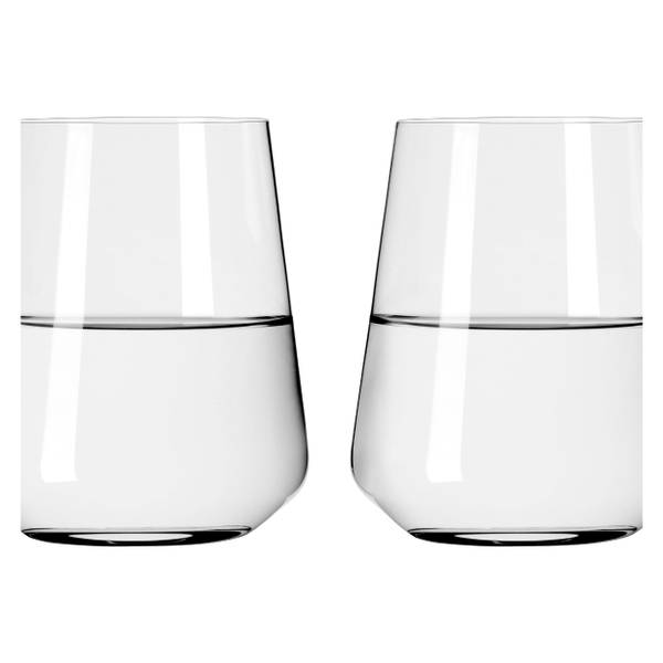 Wasserglas Lichtweiss Julie #1 (2er-Set) Kristallglas - 10 x 11 x 10 cm