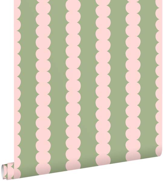 Tapete 132138 Pink - Papier - 53 x 1005 x 53 cm