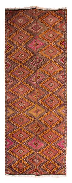Orientteppich Läufer Oriental Wolle - 140 x 1 x 370 cm