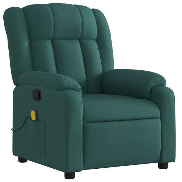 Fauteuil inclinable de massage 3032286-4 Vert foncé