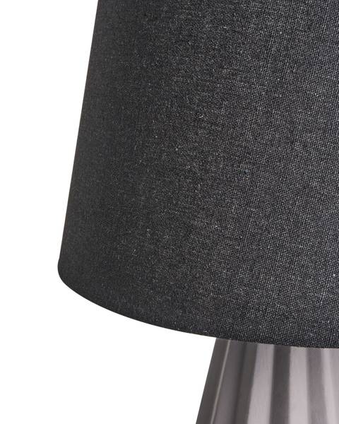 Tischlampen MONTAGUA Schwarz - Grau - Keramik - 28 x 46 x 28 cm