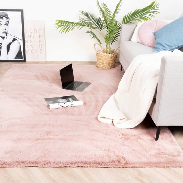Teppich Comfy Supreme Pink - 80 x 150 cm