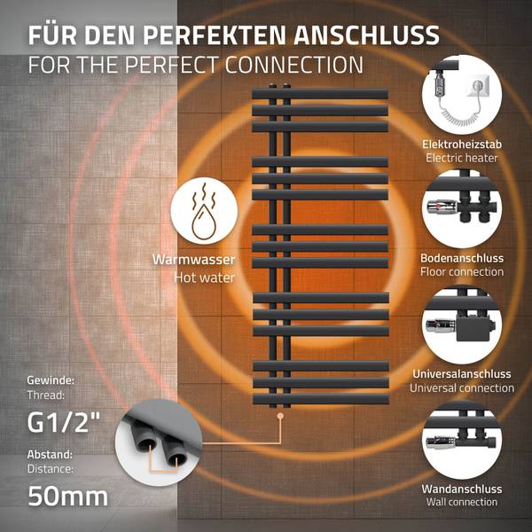 Radiateur Iron EM 299074420 Anthracite