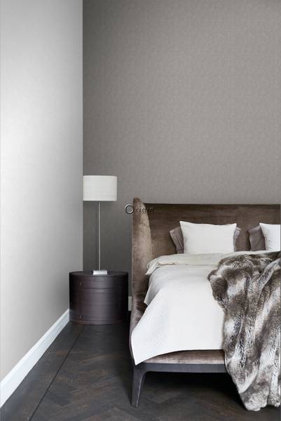 Tapete 347665 Grau - Fleece - 53 x 1005 x 53 cm