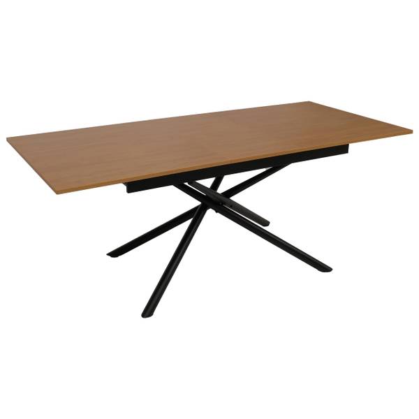 Eettafel O57 walnoothouten look
