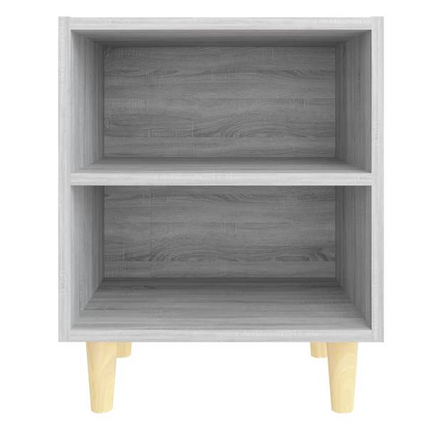 Nachttische 2er Set W856 Grau