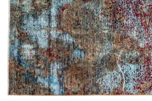 Tapis Vintage Royal XXV Bleu - Laine - 201 x 1 x 226 cm