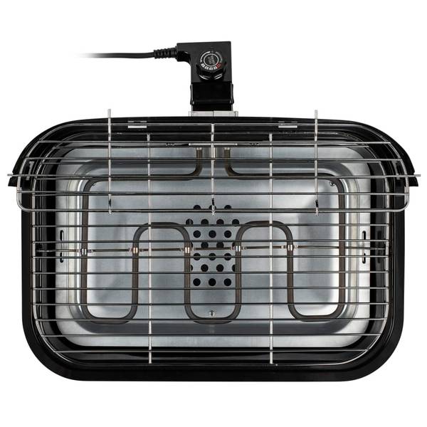 Grill Schwarz - Netzstoff - 32 x 15 x 47 cm