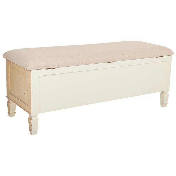 Bank Lua Beige - Holzwerkstoff - 120 x 48 x 43 cm