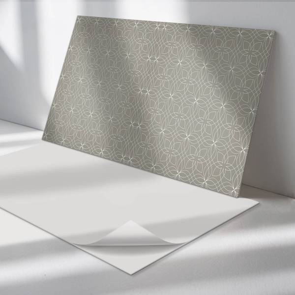 Klebepaneele Blumen Geo-Design 100 x 50 cm