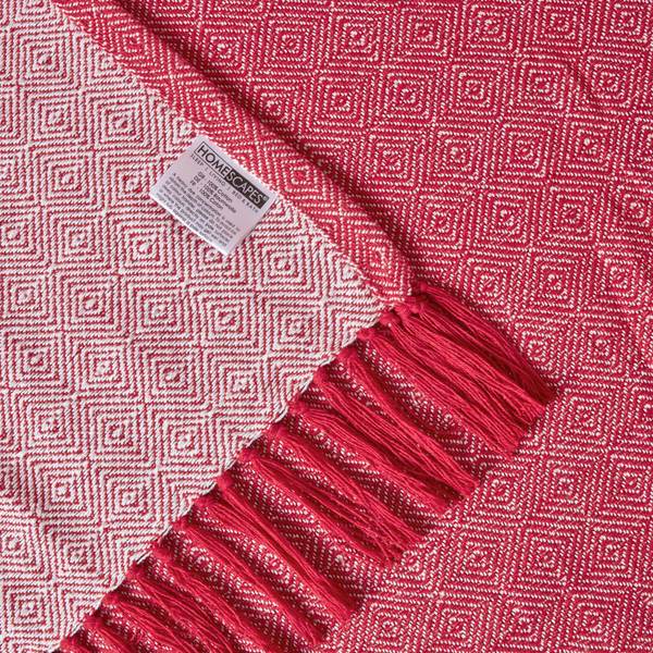 Couverture Malda Rouge - 150 x 200 cm