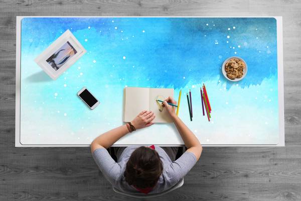 Tischmatte Aquarel 90 x 45 cm