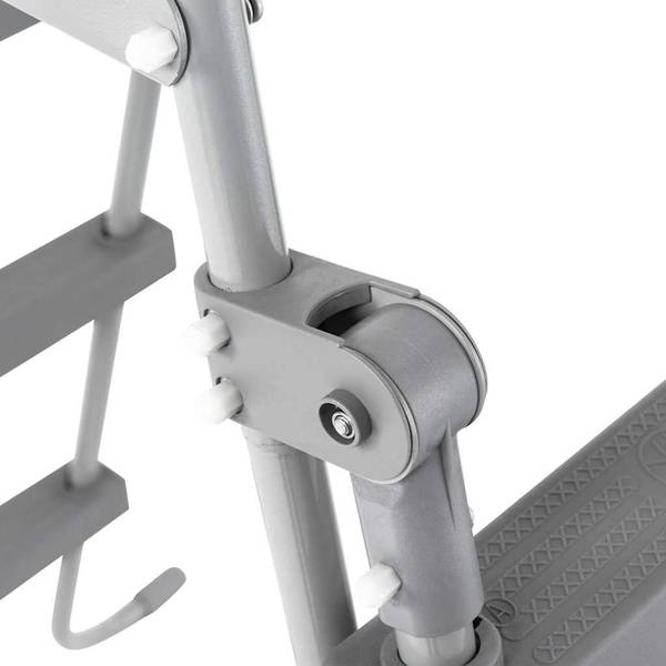 Schwimmbad 92837 Grau - Metall - 201 x 100 x 404 cm