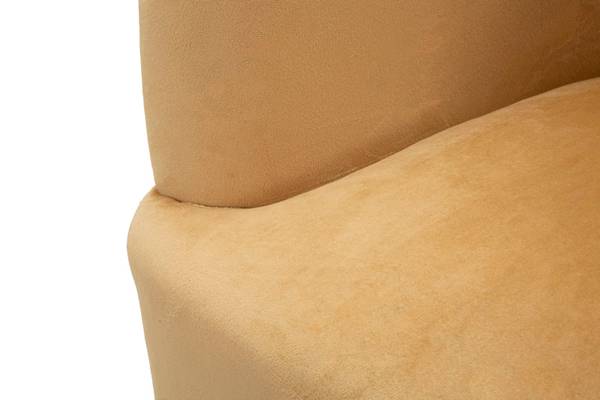 Fauteuil Browy bruin - massief hout - 66 x 78 x 73 cm