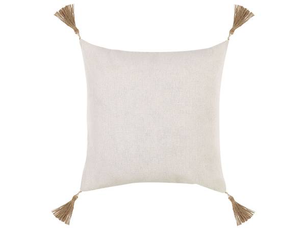 Coussin décoratif AZALEA Beige - Textile - 45 x 12 x 45 cm