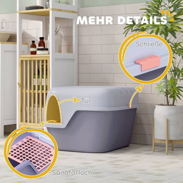Katzentoilette D31-094V00VT Violett