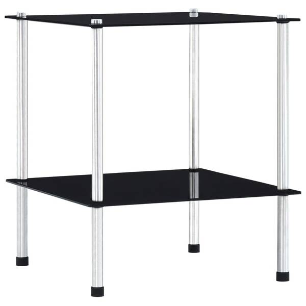 Regal 3000371 Schwarz - Höhe: 47 cm