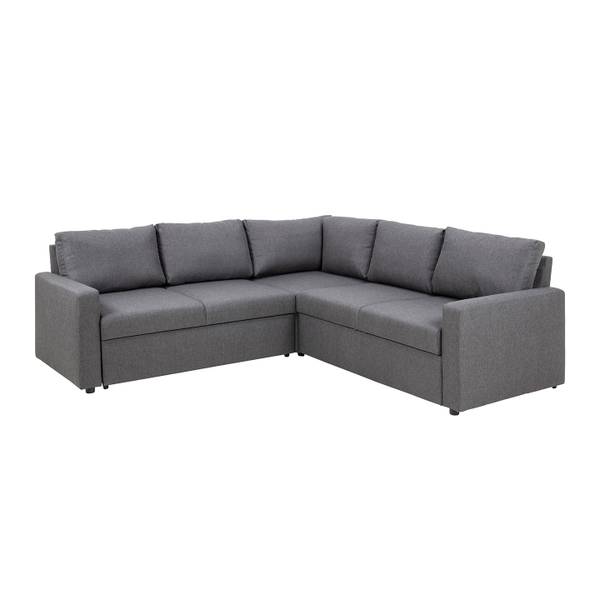 Ecksofa Sacramento Grau - Textil - 228 x 85 x 228 cm