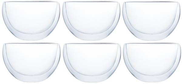 Doppelwandige Gläser Set SIX+SIX 12-tlg Borosilikatglas - 11 x 11 x 11 cm