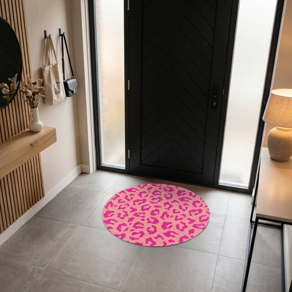 SCHMUTZFANGMATTE Leopard 90 x 90 cm