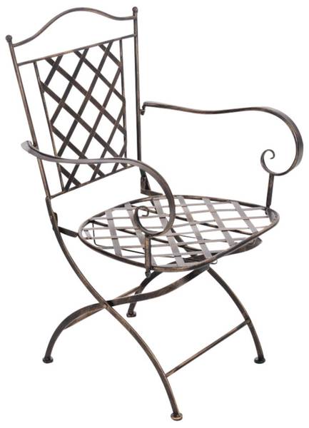 Gartenstuhl Adara 2er Set Bronze