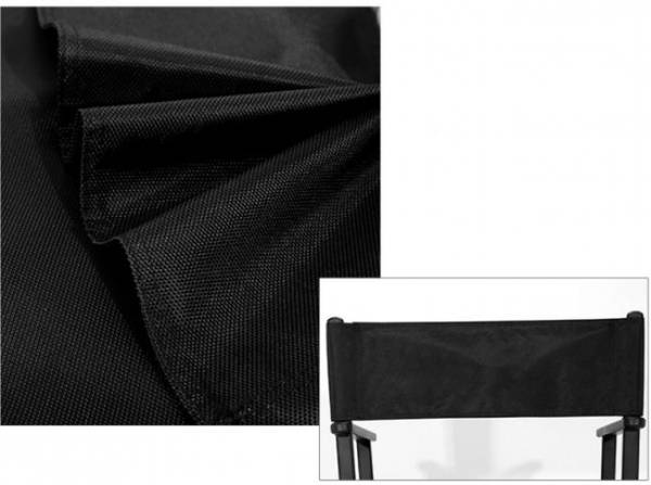Klappstuhl VISAGIESTOEL-ZWART Schwarz - Aluminium - 52 x 108 x 43 cm