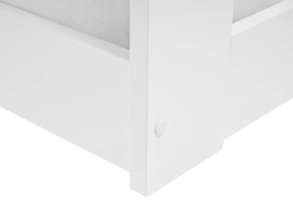 Kinderbett PRIMELLES Weiß - Bambus - 95 x 38 x 207 cm