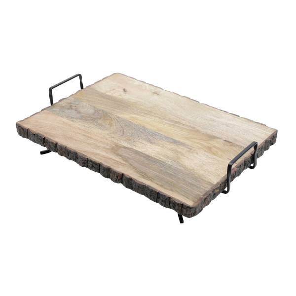 La planche en bois surélevée Marron - En partie en bois massif - 33 x 11 x 44 cm