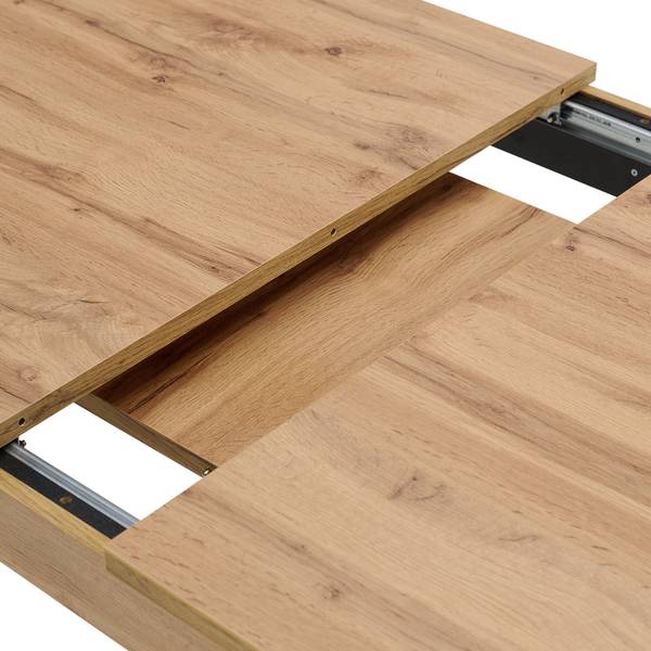 Esstisch 3195 Braun - ABS - Holzverbundwerkstoff - 135 x 77 x 86 cm