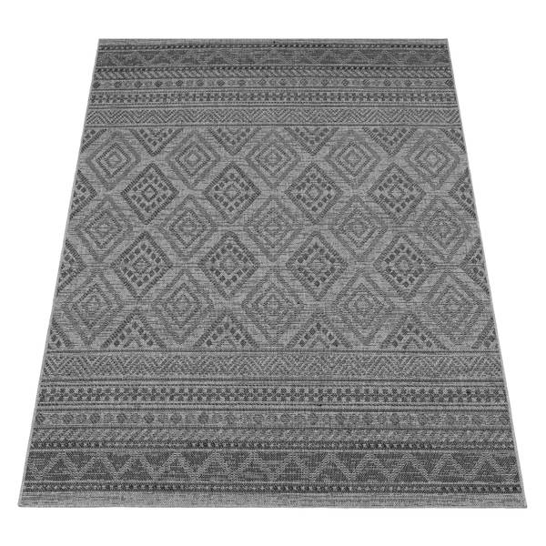 OUTDOORTEPPICH 80/80 cm Vermont 184 Anthrazit - 80 x 80 cm