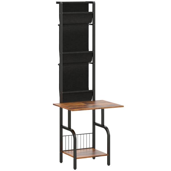 CD-Regal 836-687V00RB Braun - Holzwerkstoff - 49 x 144 x 50 cm
