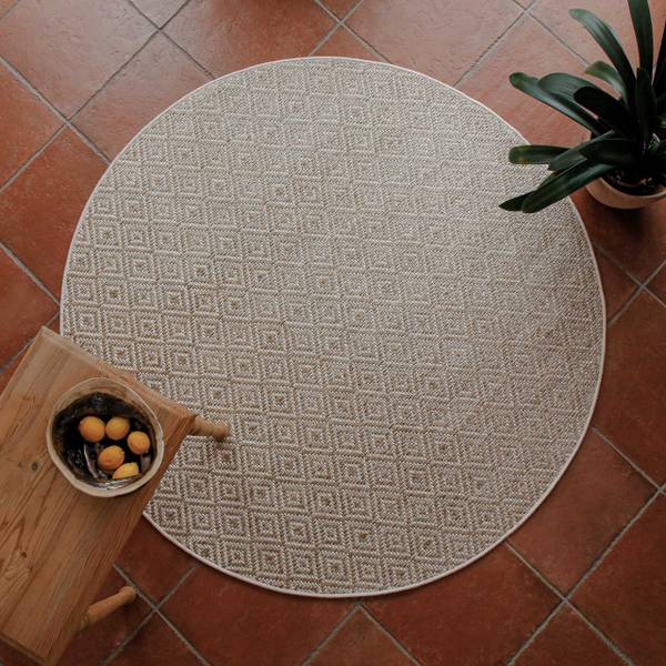 Outdoorteppich Miami Beach 160 x 160 cm