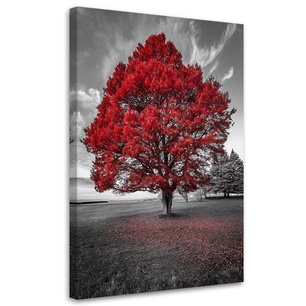 Tableau déco Grand arbre Paysage 60 x 90 cm