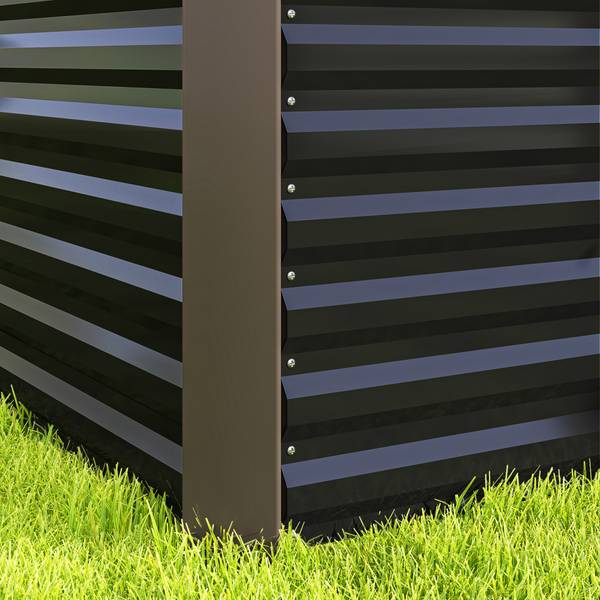 Hochbeet 2er Set 84H-197V00CG Dunkelgrau