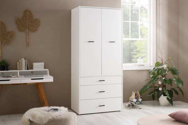 Kleiderschrank KIVO Breite: 90 cm
