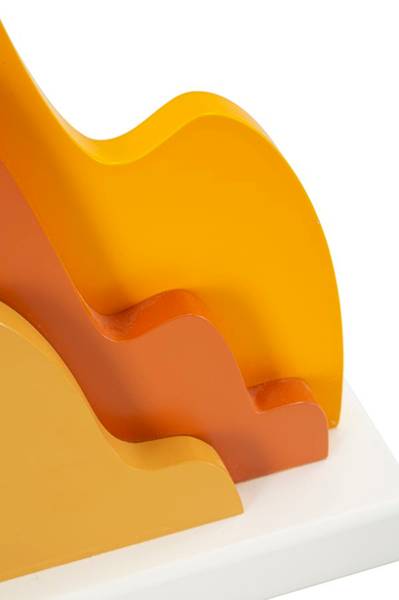 Tafellamp Atene B oranje - metaal - 30 x 57 x 30 cm