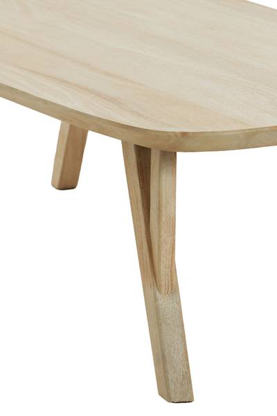 Couchtisch QUENZA Braun - Massivholz - 65 x 40 x 120 cm