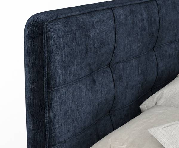 Boxspringbett Semplice Marineblau - Liegefläche Breite: 160 cm