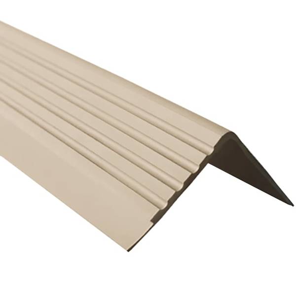 Treppenkantenprofil RDD Beige - Kunststoff - 4 x 6 x 150 cm