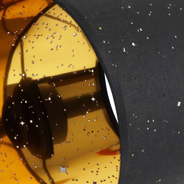 Tafellamp Hoffnung zwart - metaal - 19 x 32 x 19 cm