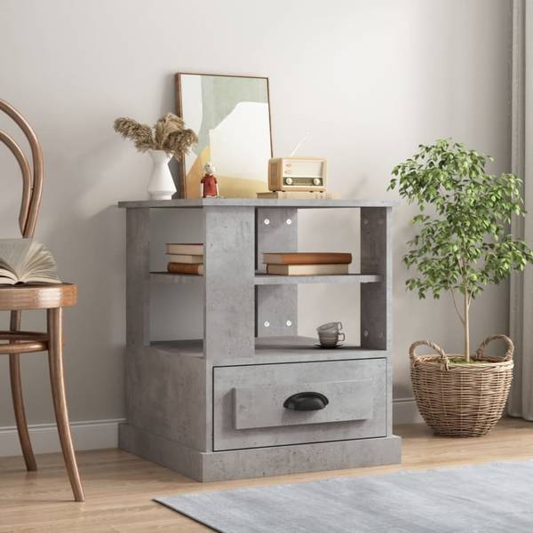 Beistelltisch D905 Steingrau