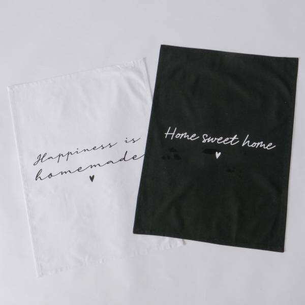 Küchentücher HOMA 2er Set Naturfaser - 50 x 1 x 70 cm