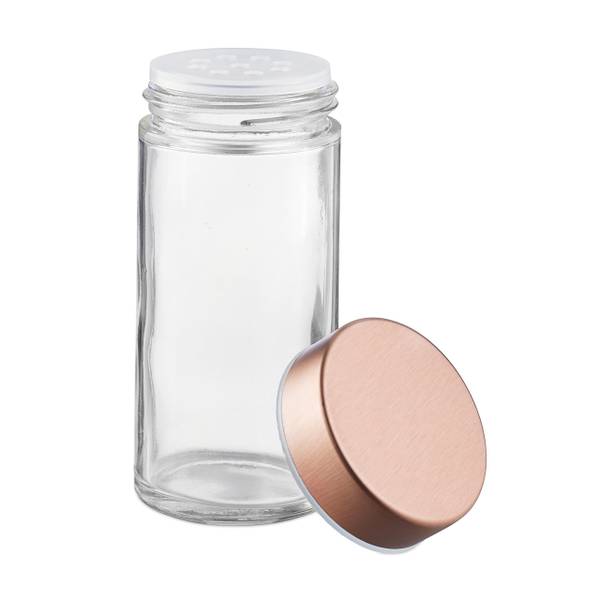 Tourniquet à épices avec 16 pots Verre - Métal - 22 x 28 x 22 cm