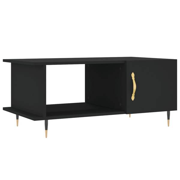Couchtisch D627 Schwarz - Holzwerkstoff - 50 x 40 x 90 cm