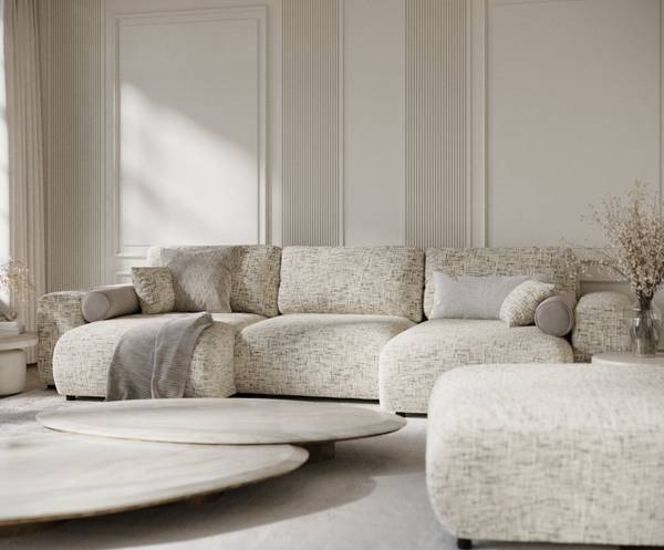 Ecksofa Zanzibar Beige