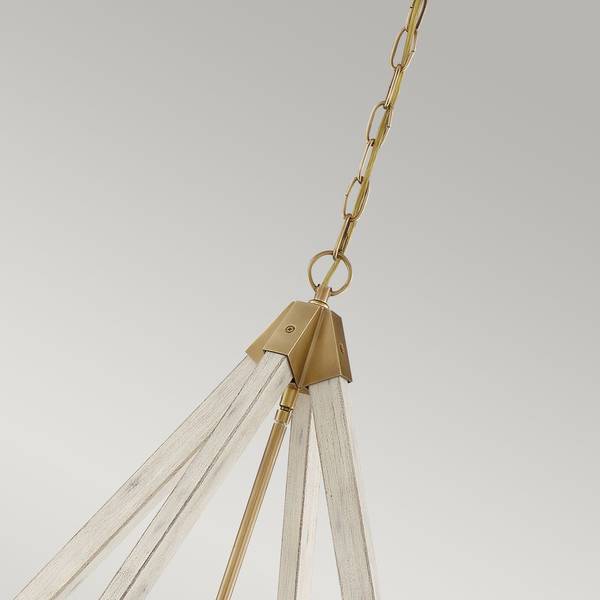 View Point 4 Kronleuchter Weiß - Metall - 61 x 71 x 61 cm